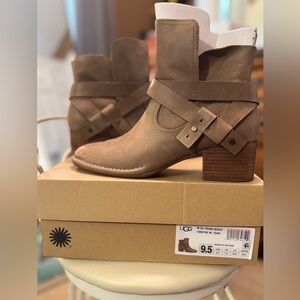 UGG Women's Brown Heeled Boots